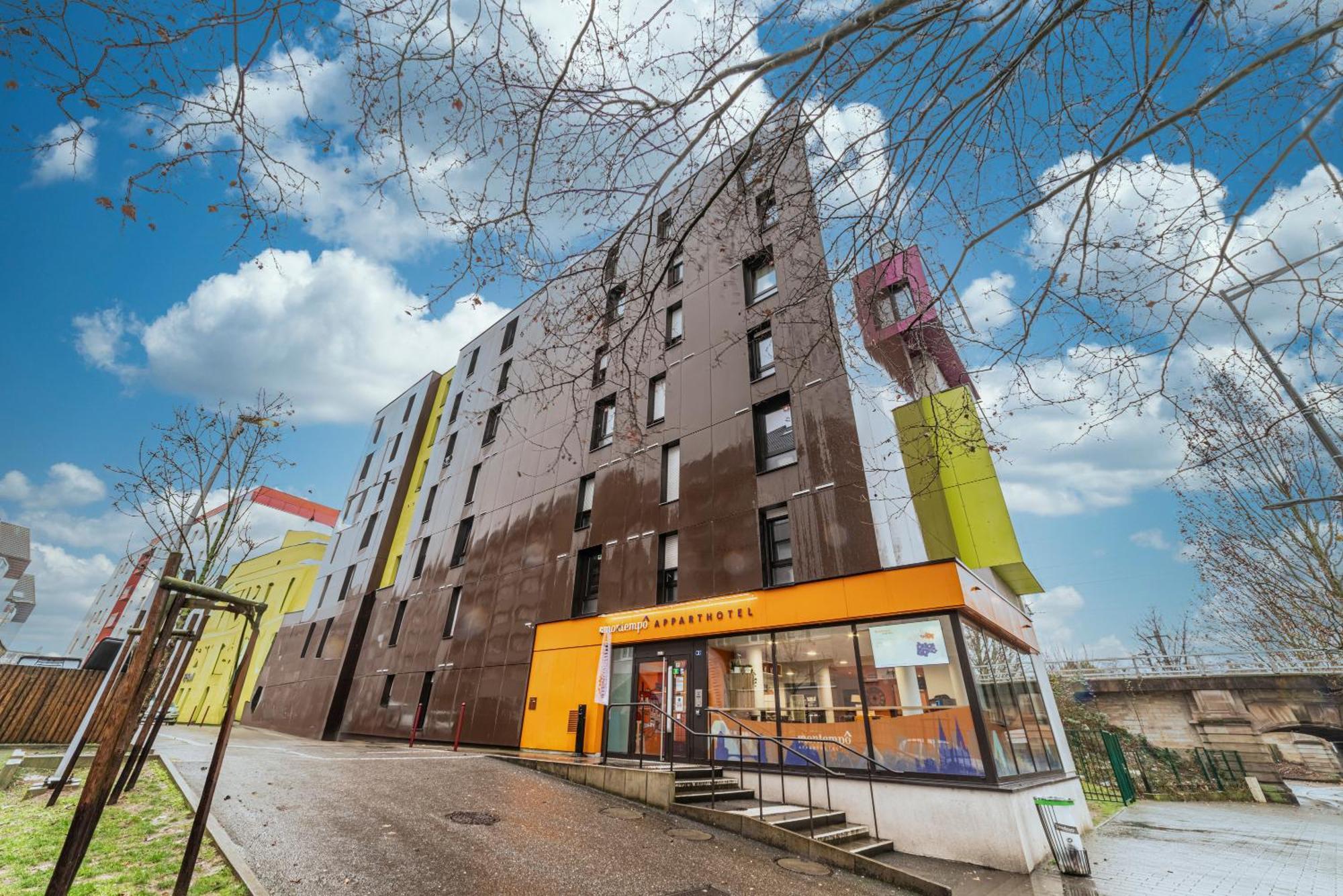 Montempô Apparthôtel Strasbourg Estrasburgo Exterior foto